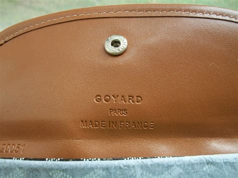 goyard tote serial number